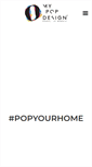 Mobile Screenshot of mypopdesign.com